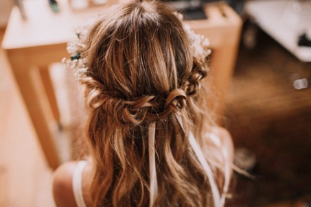 coiffure mariage tresse