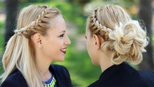 coiffure mariage tresse