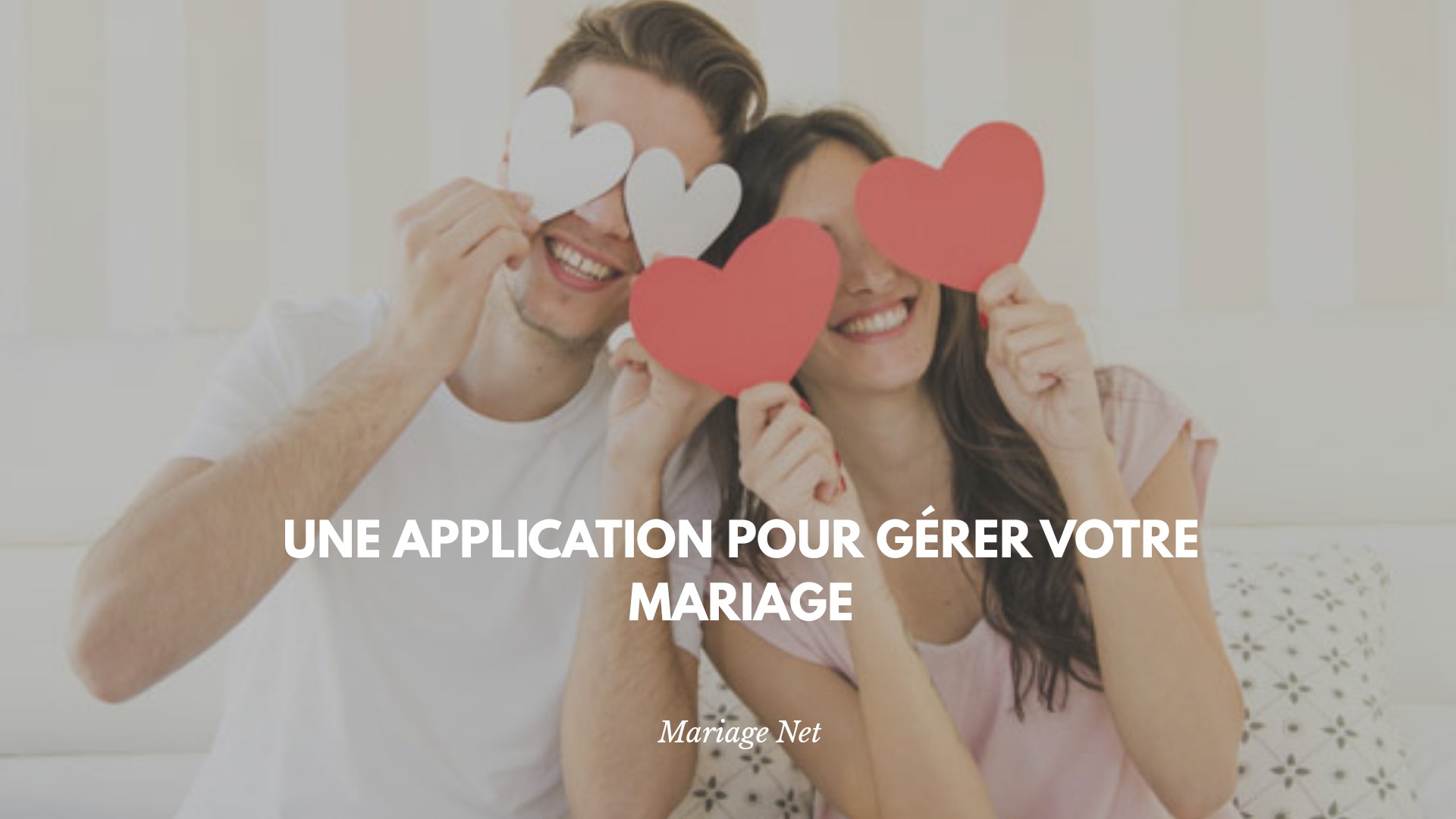 app gestion mariage