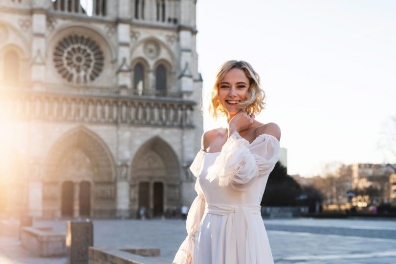 robe mariée en couleur