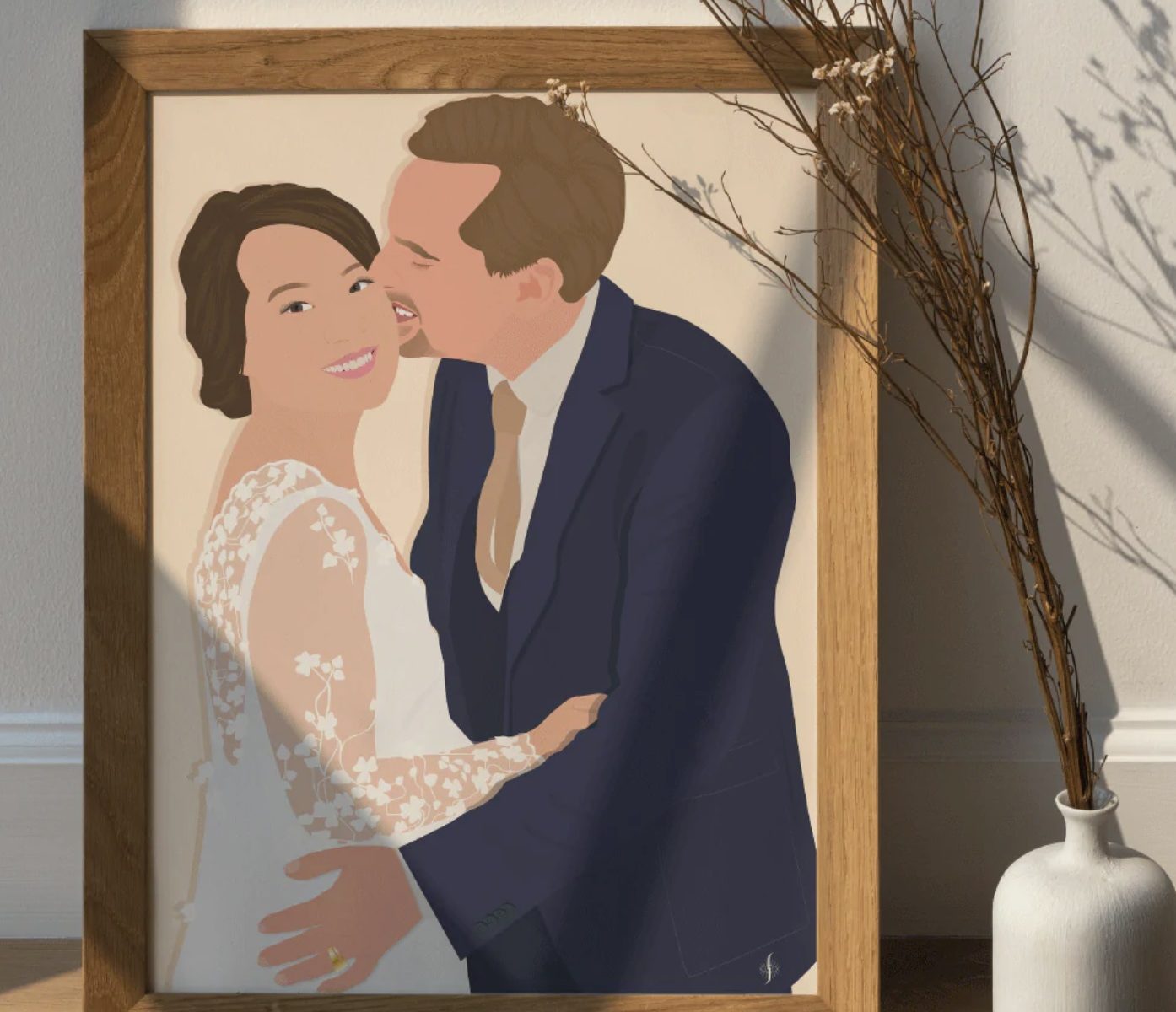 Illustration personnalisée pour EVJF