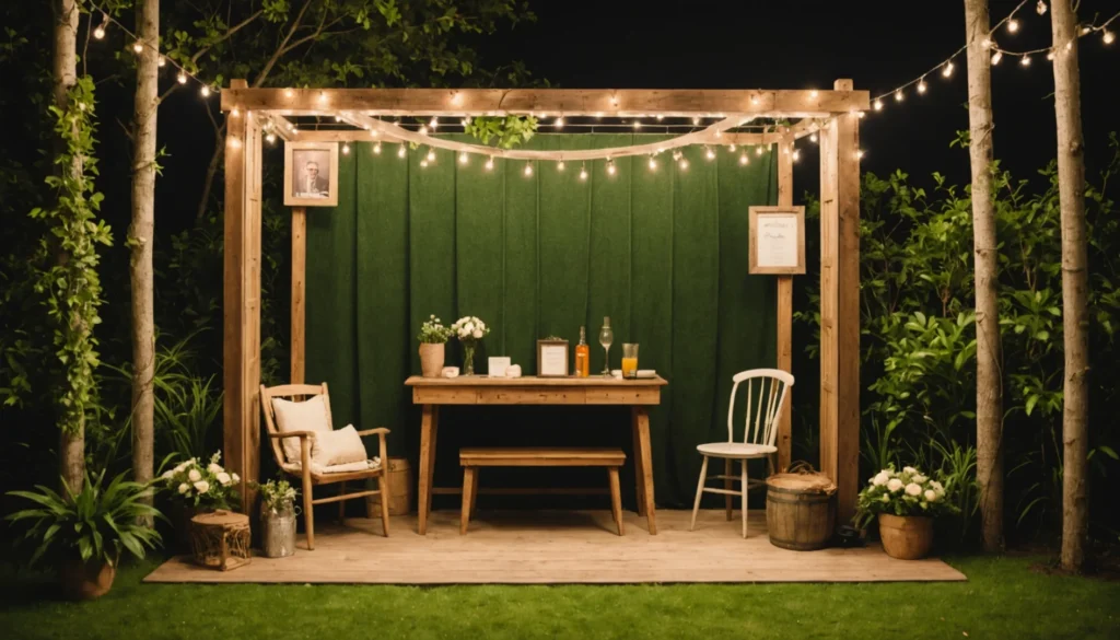 fabriquer un photobooth en bois