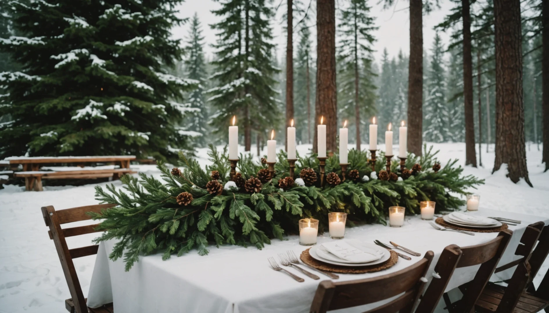 mariage en hivers