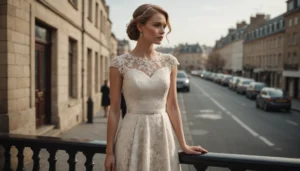 robe cocktail mariage