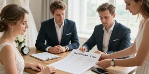 planning jour j mariage